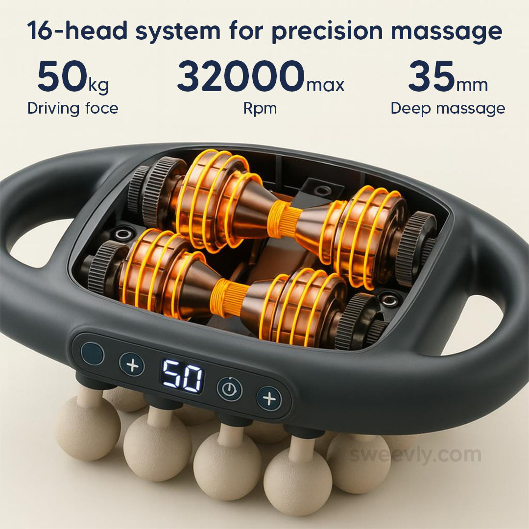 16-Head Muscle Relaxation Massage Gun