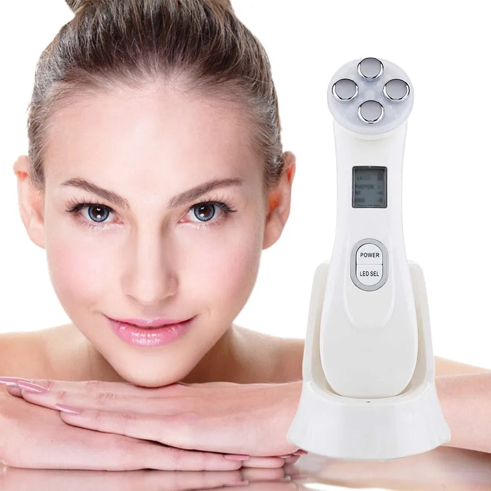 5-in-1 Face Massager Device